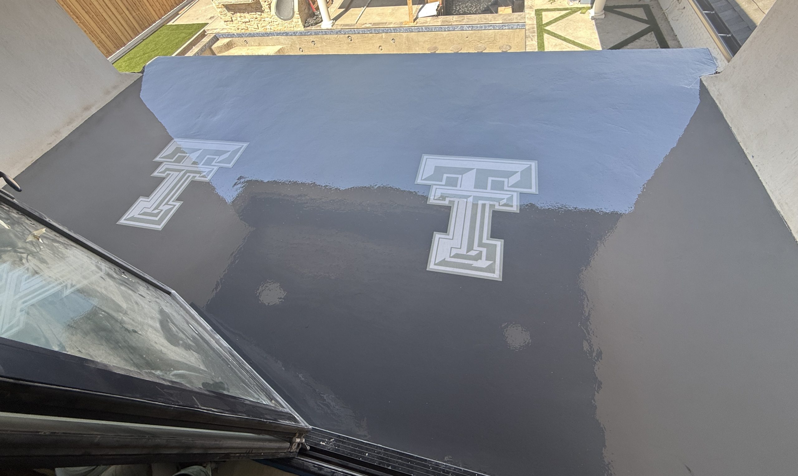 Custom Solid Epoxy - Texas Tech Logo