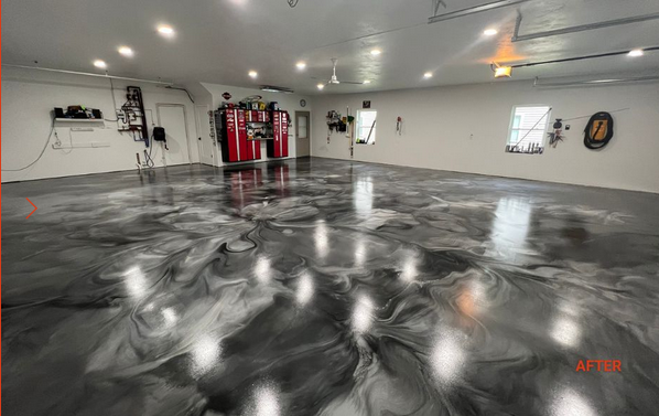 Screenshot 2025-12-02 at 14-16-31 METALLICS Texas Tough FloorsAFTER - Custom Trim Design & Flooring Metallic Epoxy Floor in a Slaton TX Garage